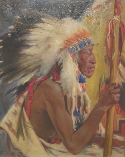 Válečný náčelník Taosu od Julius C. Rolshoven